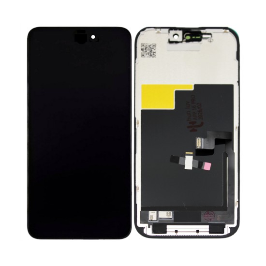Touch+Display Apple iPhone 16 Pro com IC Substituição (HUN LUV FHD) Preto